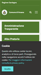Mobile Screenshot of comunediarzana.it